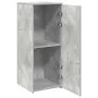 Armario de madera de ingeniería gris hormigón 40x45x103,5 cm von , Schließfächer und Lagerschränke - Ref: Foro24-859036, Prei...