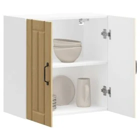 Armario de pared de cocina Lucca roble sonoma by , Kitchen cabinets - Ref: Foro24-853820, Price: 53,23 €, Discount: %