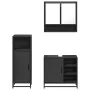 Juego de muebles de baño 3 pzas madera contrachapada negro von , Badezimmermöbel - Ref: Foro24-3300995, Preis: 225,19 €, Raba...