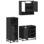 Juego de muebles de baño 3 pzas madera contrachapada negro von , Badezimmermöbel - Ref: Foro24-3300995, Preis: 225,19 €, Raba...