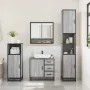 Set de muebles de baño 3 pzas madera contrachapada gris sonoma von , Badezimmermöbel - Ref: Foro24-3300988, Preis: 245,18 €, ...