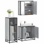 Set de muebles de baño 3 pzas madera contrachapada gris sonoma de , Muebles de baño - Ref: Foro24-3300948, Precio: 213,27 €, ...
