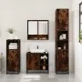 Set de muebles baño 3 pzas madera contrachapada roble ahumado by , Bathroom furniture - Ref: Foro24-3300997, Price: 218,45 €,...