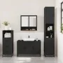 Juego de muebles de baño 3 pzas madera contrachapada negro by , Bathroom furniture - Ref: Foro24-3301040, Price: 253,83 €, Di...