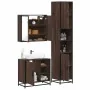 Set de muebles baño 3 pzas madera contrachapada roble marrón by , Bathroom furniture - Ref: Foro24-3301089, Price: 262,58 €, ...