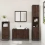 Set de muebles baño 3 pzas madera contrachapada roble marrón de , Muebles de baño - Ref: Foro24-3301014, Precio: 233,07 €, De...