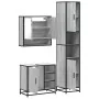 Set de muebles de baño 3 pzas madera contrachapada gris sonoma von , Badezimmermöbel - Ref: Foro24-3301118, Preis: 299,89 €, ...
