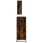 Set de muebles baño 3 pzas madera contrachapada roble ahumado von , Badezimmermöbel - Ref: Foro24-3301037, Preis: 210,38 €, R...
