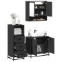 Juego de muebles de baño 3 pzas madera contrachapada negro von , Badezimmermöbel - Ref: Foro24-3301035, Preis: 227,92 €, Raba...