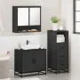 Juego de muebles de baño 3 pzas madera contrachapada negro von , Badezimmermöbel - Ref: Foro24-3301035, Preis: 227,92 €, Raba...