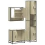 Set de muebles de baño 3 pzas madera contrachapada roble Sonoma von , Badezimmermöbel - Ref: Foro24-3301096, Preis: 278,51 €,...