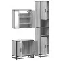 Set de muebles de baño 3 pzas madera contrachapada gris sonoma de , Muebles de baño - Ref: Foro24-3301068, Precio: 285,31 €, ...
