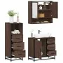 Set de muebles baño 3 pzas madera contrachapada roble marrón von , Badezimmermöbel - Ref: Foro24-3301049, Preis: 255,29 €, Ra...