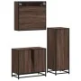 Set de muebles baño 3 pzas madera contrachapada roble marrón von , Badezimmermöbel - Ref: Foro24-3301049, Preis: 255,29 €, Ra...