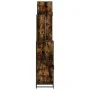 Set de muebles baño 4 pzas madera contrachapada roble ahumado de , Muebles de baño - Ref: Foro24-3301187, Precio: 330,75 €, D...