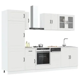 Mueble de cocina Kalmar blanco 8 piezas madera contrachapada von , Küchenschränke - Ref: Foro24-3314791, Preis: 601,89 €, Rab...