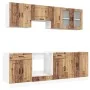 Mueble cocina Kalmar madera vieja 8 pzas madera contrachapada de , Armarios de cocina - Ref: Foro24-3314829, Precio: 563,33 €...