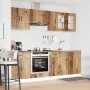 Mueble cocina Kalmar madera vieja 8 pzas madera contrachapada de , Armarios de cocina - Ref: Foro24-3314829, Precio: 563,33 €...
