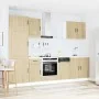 Mueble cocina Kalmar roble sonoma 7 pzas madera contrachapada von , Küchenschränke - Ref: Foro24-3314764, Preis: 539,95 €, Ra...