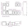 Mueble cocina Kalmar roble sonoma 7 pzas madera contrachapada von , Küchenschränke - Ref: Foro24-3314764, Preis: 539,95 €, Ra...