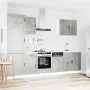 Mueble cocina Kalmar gris hormigón 7 pzas madera contrachapada by , Kitchen cabinets - Ref: Foro24-3314785, Price: 558,31 €, ...