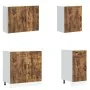 Mueble cocina Kalmar roble ahumado 7 pzas madera contrachapada von , Küchenschränke - Ref: Foro24-3314766, Preis: 573,72 €, R...