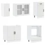 Mueble de cocina Kalmar blanco 8 piezas madera contrachapada by , Kitchen cabinets - Ref: Foro24-3314801, Price: 600,90 €, Di...