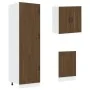 Mueble cocina Kalmar roble marrón 8 pzas madera contrachapada de , Armarios de cocina - Ref: Foro24-3314798, Precio: 620,90 €...