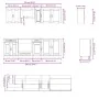 Mueble de cocina Kalmar blanco 8 piezas madera contrachapada von , Küchenschränke - Ref: Foro24-3314841, Preis: 553,31 €, Rab...