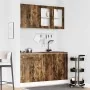 Mueble cocina Kalmar roble ahumado 4 pzas madera contrachapada de , Armarios de cocina - Ref: Foro24-3314876, Precio: 290,74 ...