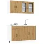 Mueble de cocina Kalmar 4 piezas artesanal roble von , Küchenschränke - Ref: Foro24-3314860, Preis: 300,39 €, Rabatt: %