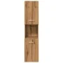 Juego de muebles baño 4 piezas madera ingeniería roble artisan by , Bathroom furniture - Ref: Foro24-3328600, Price: 323,42 €...