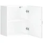Armario de pared de cocina Lucca blanca de alto brillo de , Armarios de cocina - Ref: Foro24-853801, Precio: 64,57 €, Descuen...