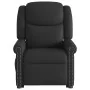 Sillón reclinable vertical de cuero sintético negro brillante by , Armchairs - Ref: Foro24-3303418, Price: 292,22 €, Discount: %