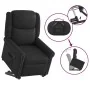 Sillón reclinable vertical de cuero sintético negro brillante by , Armchairs - Ref: Foro24-3303418, Price: 292,22 €, Discount: %