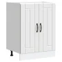 Mueble bajo fregadero Lucca madera contrachapada blanca de , Armarios de cocina - Ref: Foro24-853677, Precio: 74,55 €, Descue...
