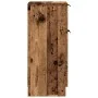 Aparador madera de ingeniería madera envejecida 30x30x70 cm von , Sideboards - Ref: Foro24-856951, Preis: 55,41 €, Rabatt: %