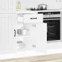 Mueble bajo de cocina Lucca madera de ingeniería blanca de , Armarios de cocina - Ref: Foro24-853707, Precio: 80,53 €, Descue...
