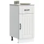 Mueble bajo de cocina Lucca madera de ingeniería blanca de , Armarios de cocina - Ref: Foro24-853707, Precio: 80,53 €, Descue...