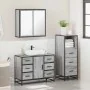 Set de muebles de baño 3 pzas madera contrachapada gris sonoma von , Badezimmermöbel - Ref: Foro24-3301023, Preis: 293,21 €, ...