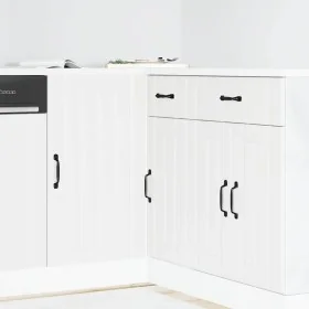 Mueble bajo fregadero Lucca madera contrachapada blanca von , Küchenschränke - Ref: Foro24-854308, Preis: 85,27 €, Rabatt: %