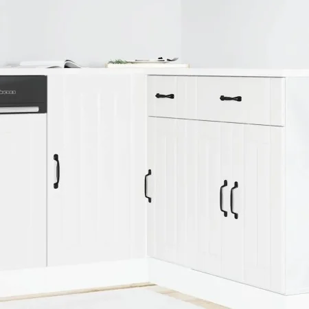 Mueble bajo fregadero Lucca madera contrachapada blanca von , Küchenschränke - Ref: Foro24-854308, Preis: 85,27 €, Rabatt: %