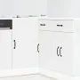 Mueble bajo fregadero Lucca madera contrachapada blanca von , Küchenschränke - Ref: Foro24-854308, Preis: 85,27 €, Rabatt: %