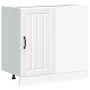 Mueble bajo fregadero Lucca madera contrachapada blanca von , Küchenschränke - Ref: Foro24-854308, Preis: 85,27 €, Rabatt: %