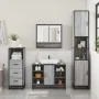 Set de muebles de baño 3 pzas madera contrachapada gris sonoma by , Bathroom furniture - Ref: Foro24-3301063, Price: 240,04 €...