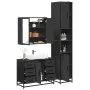 Juego de muebles de baño 3 pzas madera contrachapada negro by , Bathroom furniture - Ref: Foro24-3301080, Price: 343,42 €, Di...