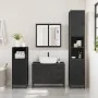 Juego de muebles de baño 3 pzas madera contrachapada negro by , Bathroom furniture - Ref: Foro24-3301080, Price: 343,42 €, Di...