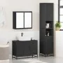 Juego de muebles de baño 3 pzas madera contrachapada negro by , Bathroom furniture - Ref: Foro24-3301080, Price: 343,42 €, Di...