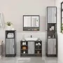 Set de muebles de baño 2 pzas madera contrachapada gris sonoma by , Bathroom furniture - Ref: Foro24-3300943, Price: 151,77 €...
