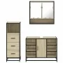 Set de muebles de baño 3 pzas madera contrachapada roble Sonoma by , Bathroom furniture - Ref: Foro24-3301061, Price: 221,56 ...